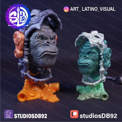 机械大猩猩-P站图纸收藏馆