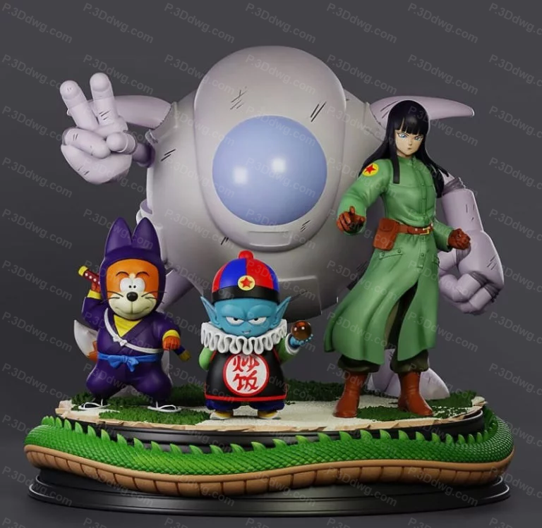 皮拉夫三人组-P站图纸收藏馆