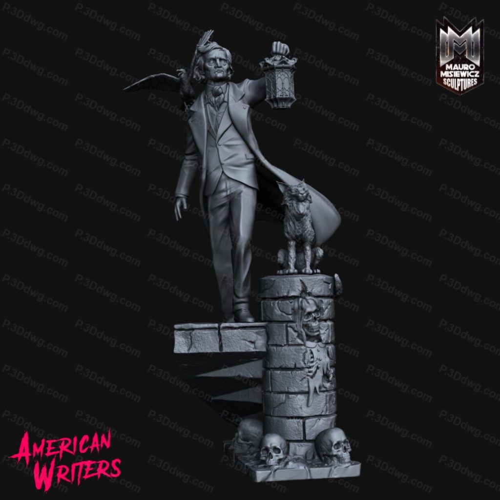 埃德加·爱伦·坡-P站图纸收藏馆