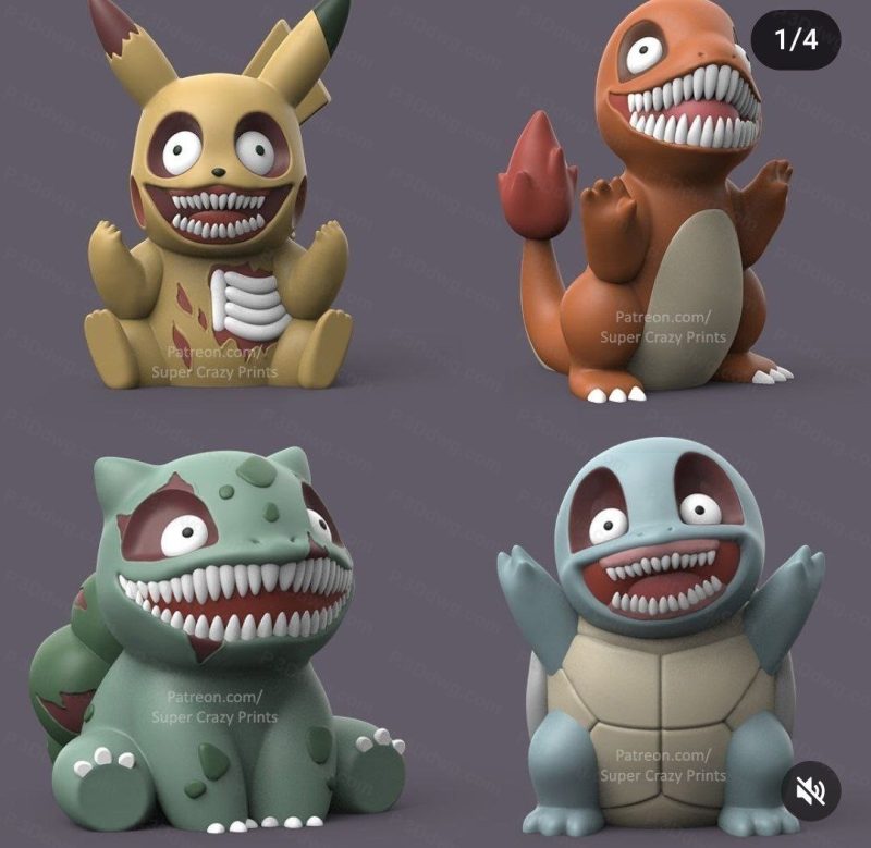 精灵宝可梦合集-P站图纸收藏馆