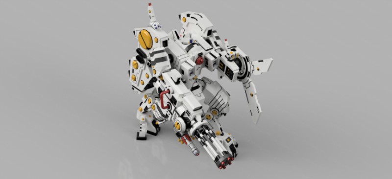 战锤40K XV104激流战斗服-P站图纸收藏馆