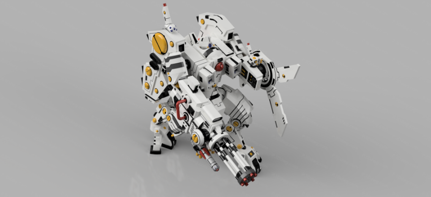 图片[1]-战锤40K XV104激流战斗服-P站图纸收藏馆