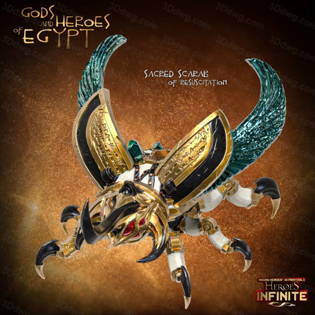 图片[4]-埃及的诸神与英雄-P站图纸收藏馆