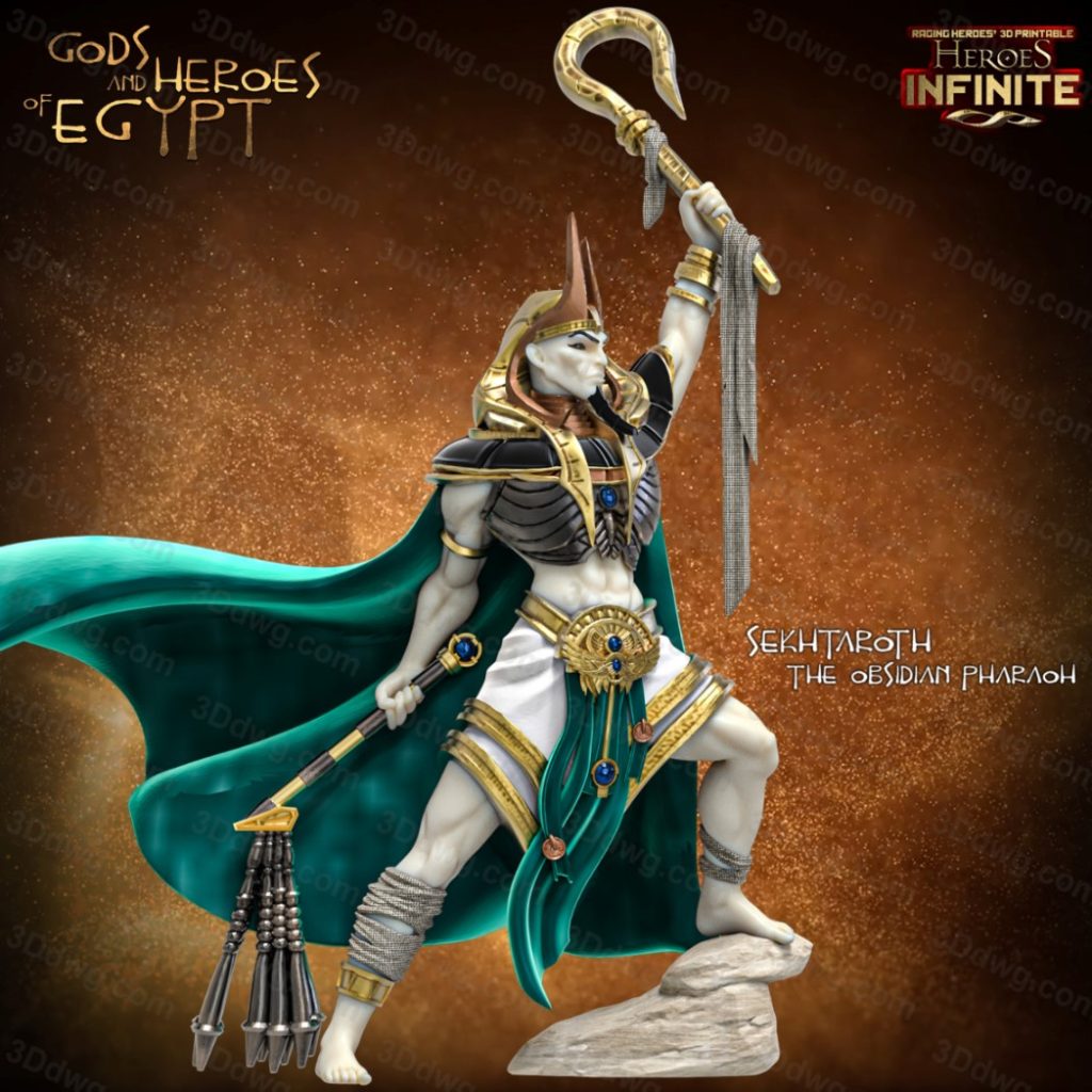 图片[8]-埃及的诸神与英雄-P站图纸收藏馆