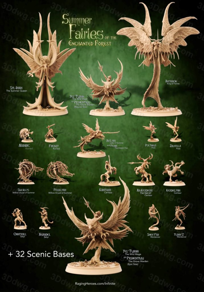 魔法森林的夏日仙子-P站图纸收藏馆