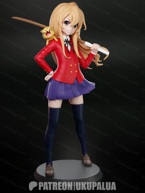 龙与虎 逢坂大河-P站图纸收藏馆