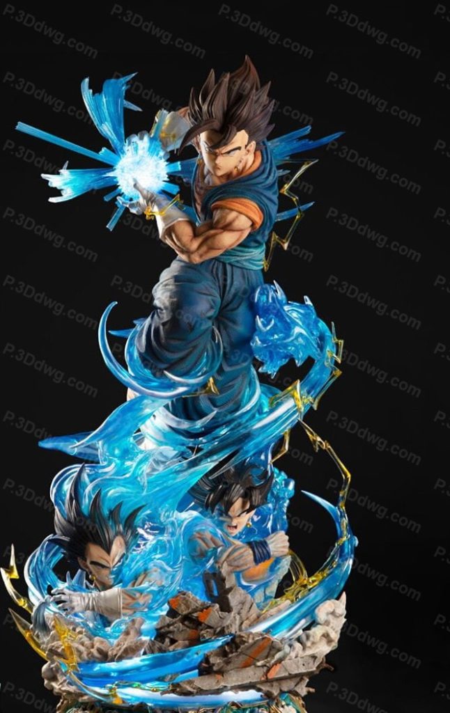 图片[1]-悟空和贝吉塔-P站图纸收藏馆