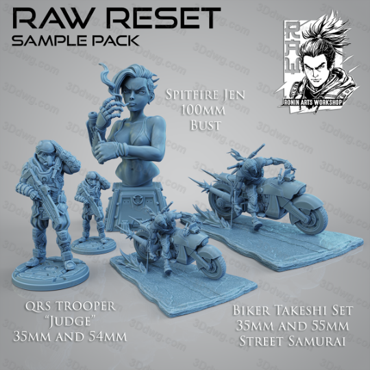 Ronin Arts 赛博朋克系列欢迎礼包-P站图纸收藏馆