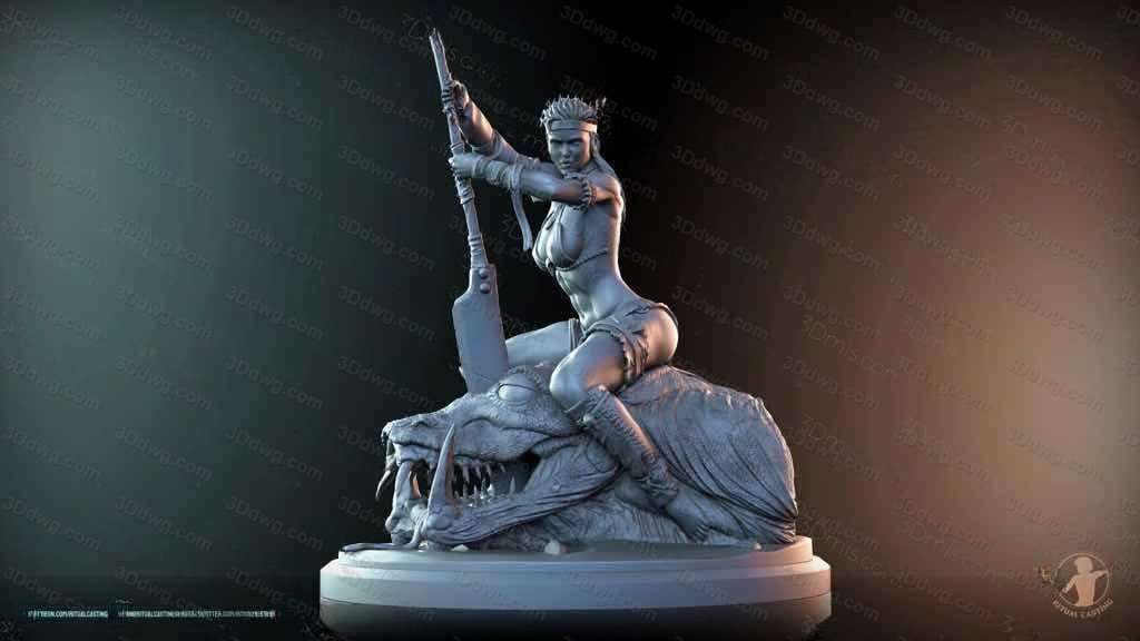 Ritual Casting 野蛮人公主 伊什卡-P站图纸收藏馆