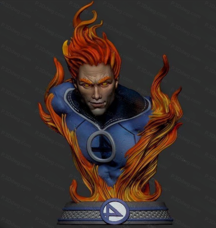 漫威 霹雳火-P站图纸收藏馆