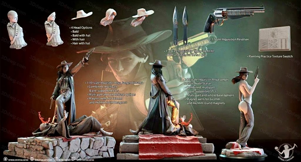 图片[2]-Ritual Casting 审判官安雅·耶格-P站图纸收藏馆