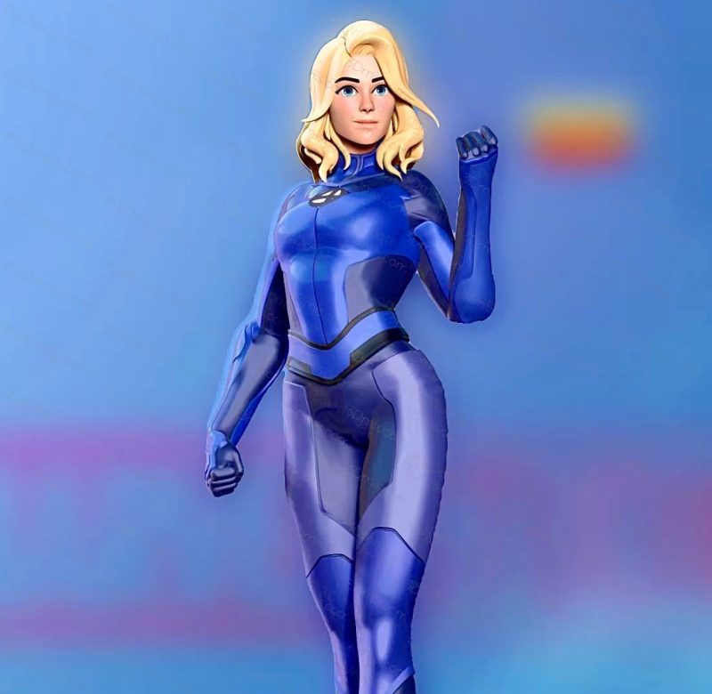 漫威 隐形女-P站图纸收藏馆