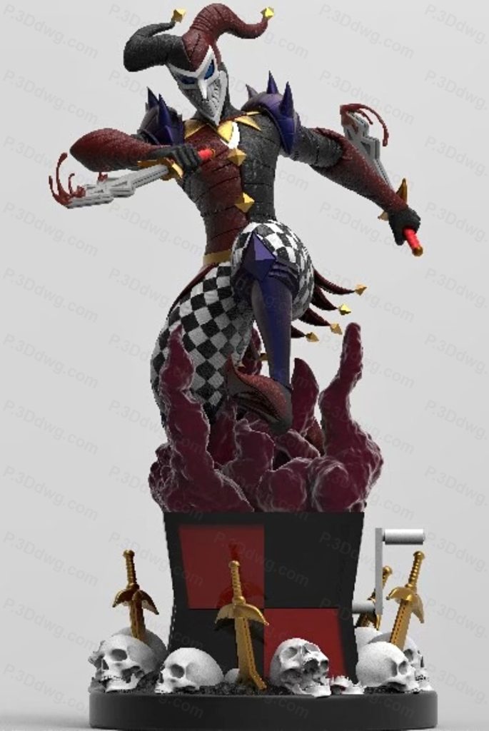 英雄联盟 小丑-P站图纸收藏馆