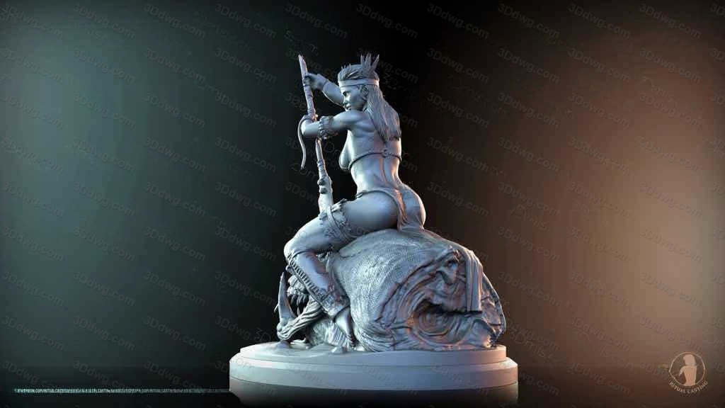 图片[2]-Ritual Casting 野蛮人公主 伊什卡-P站图纸收藏馆