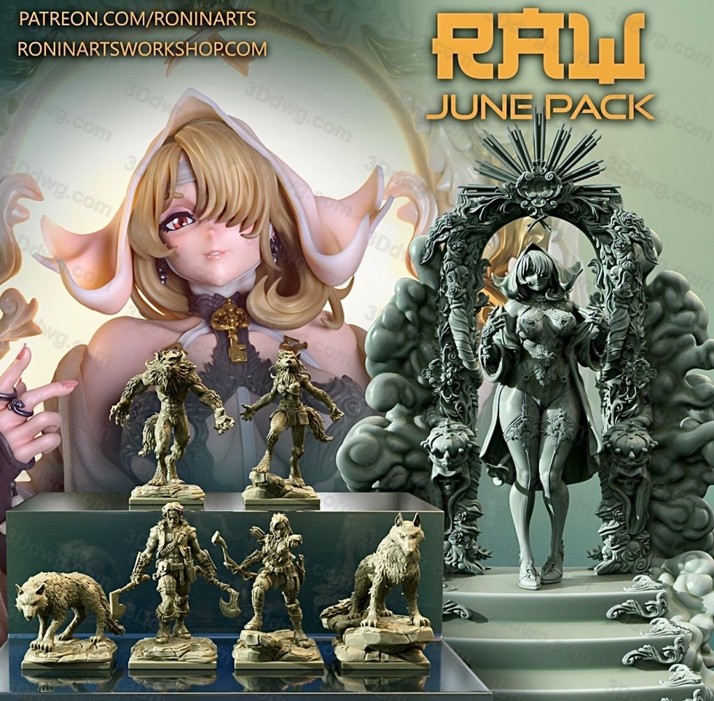 Ronin Arts 2022年6月图纸包-P站图纸收藏馆