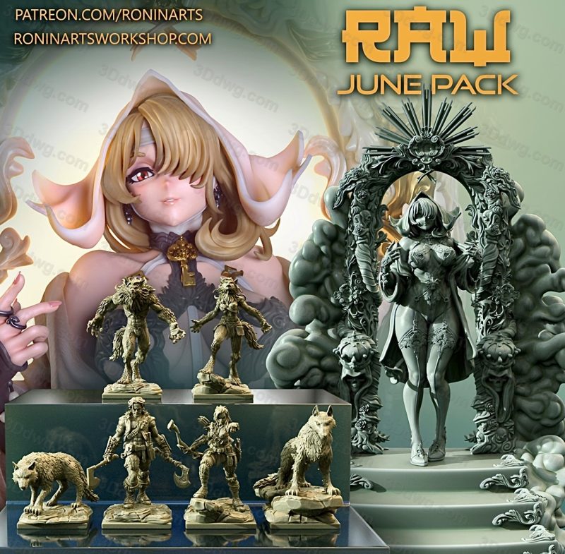 Ronin Arts 2022年6月图纸包-P站图纸收藏馆