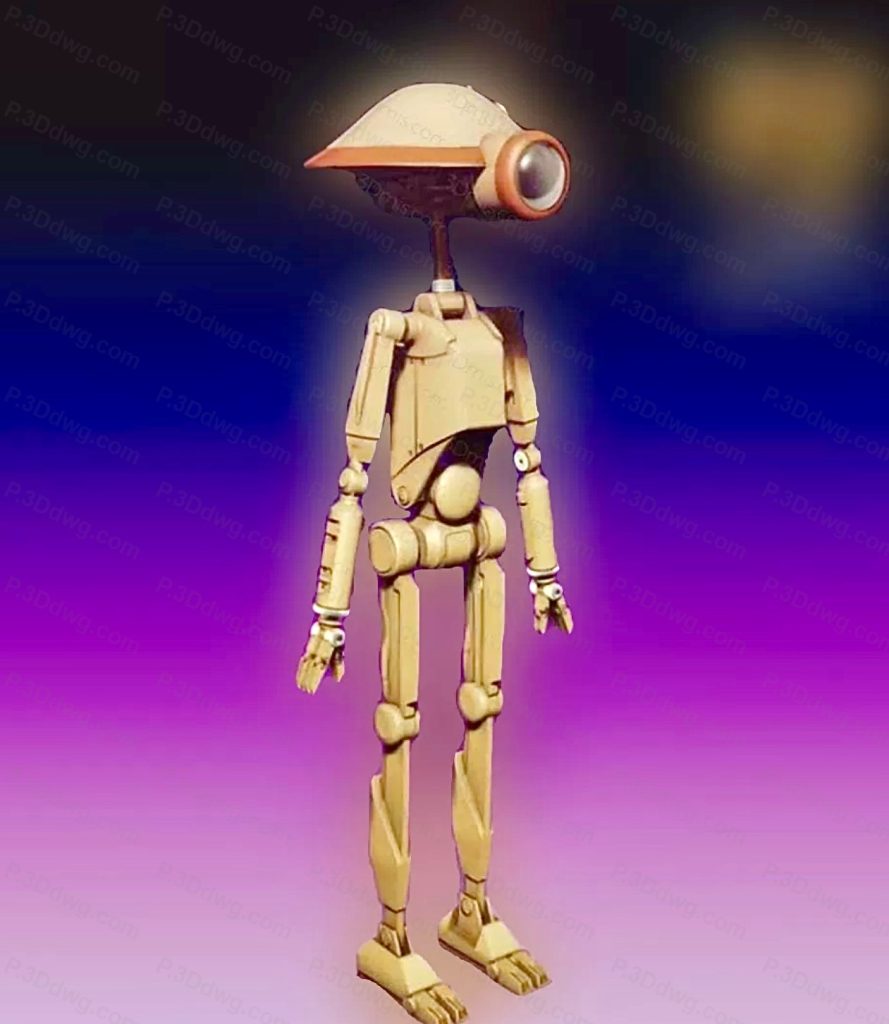 图片[1]-星球大战 沙坑机器人-P站图纸收藏馆