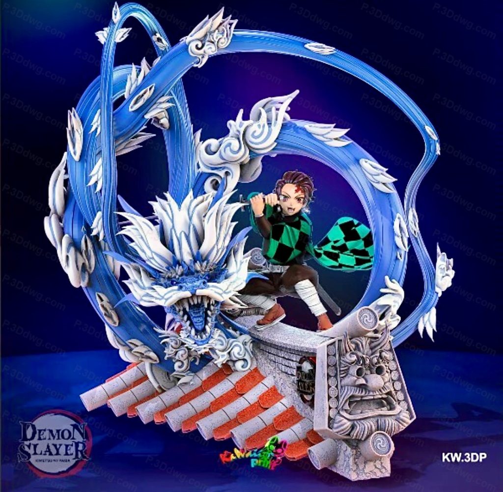 图片[1]-鬼灭之刃 灶门炭十郎-P站图纸收藏馆