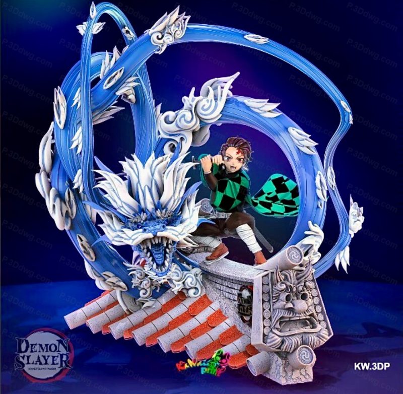 鬼灭之刃 灶门炭十郎-P站图纸收藏馆