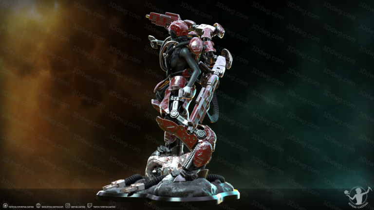 图片[2]-Ritual Casting 雷霆炮兵中士卡西迪·韦斯特-P站图纸收藏馆