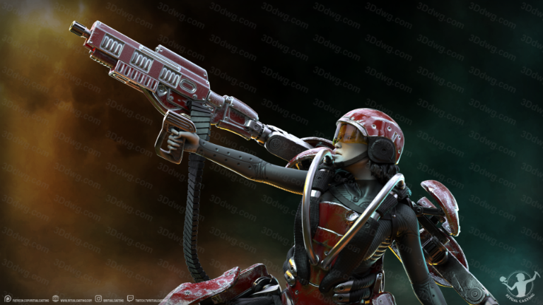 图片[4]-Ritual Casting 雷霆炮兵中士卡西迪·韦斯特-P站图纸收藏馆