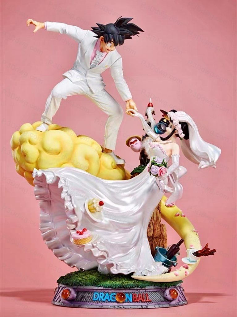 龙珠 悟空和琪琪-P站图纸收藏馆