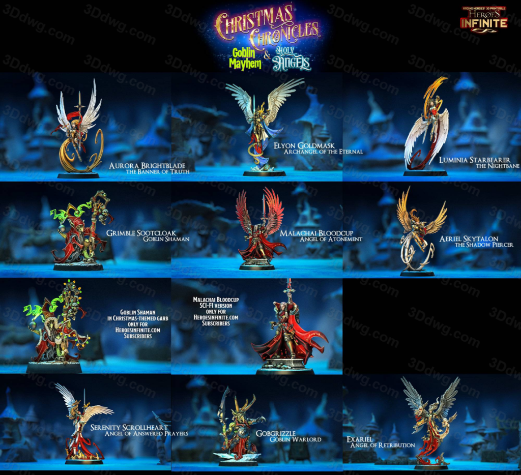 图片[3]-圣诞编年史：地精的混乱与神圣的天使-P站图纸收藏馆