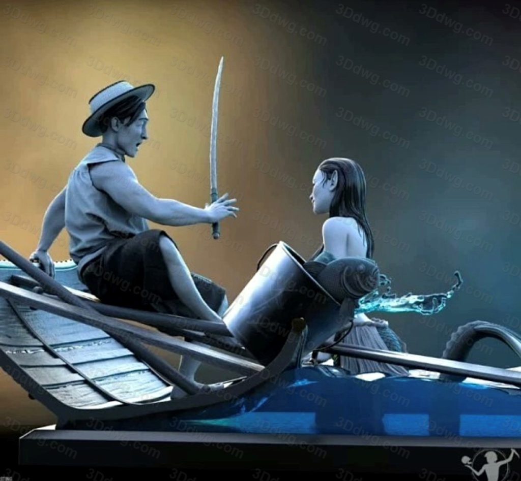 图片[4]-Ritual Casting 瑟琳娜和渔夫-P站图纸收藏馆