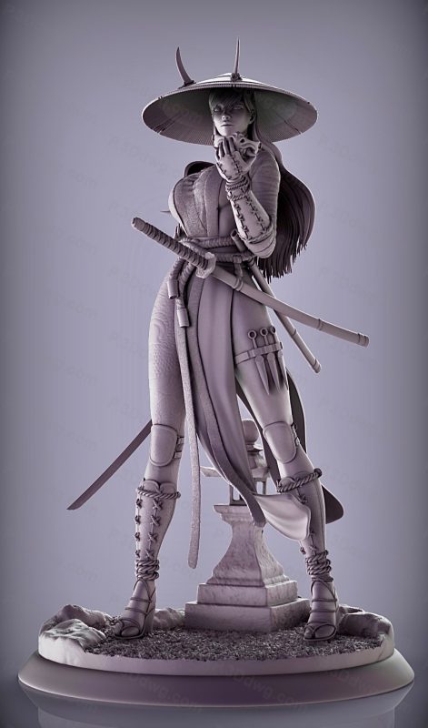 樱花女武士-P站图纸收藏馆