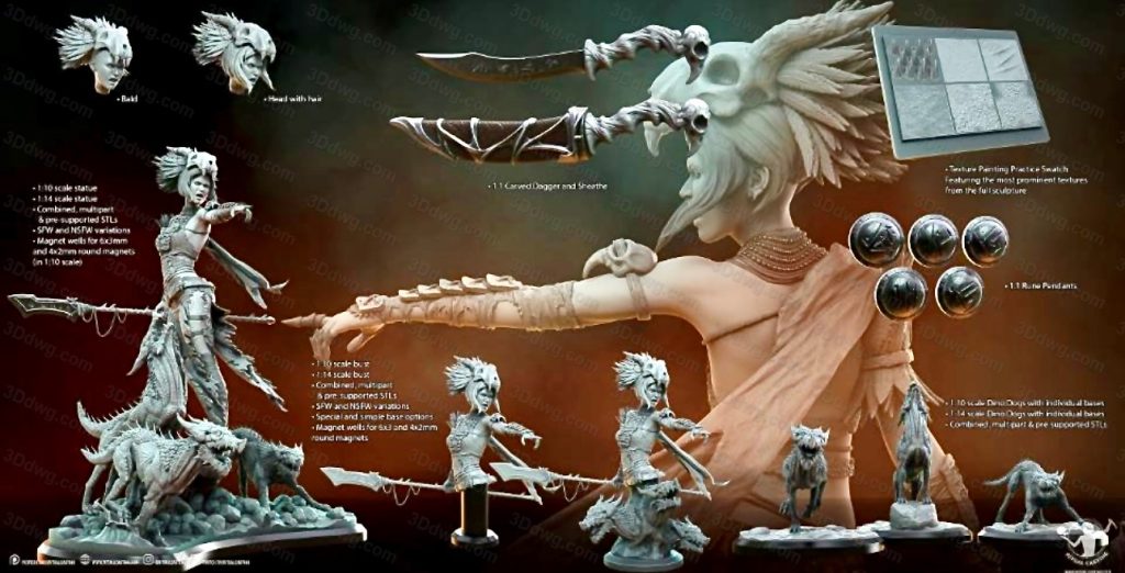 图片[4]-Ritual Casting 维尔德斯兽王 坦尼斯-P站图纸收藏馆