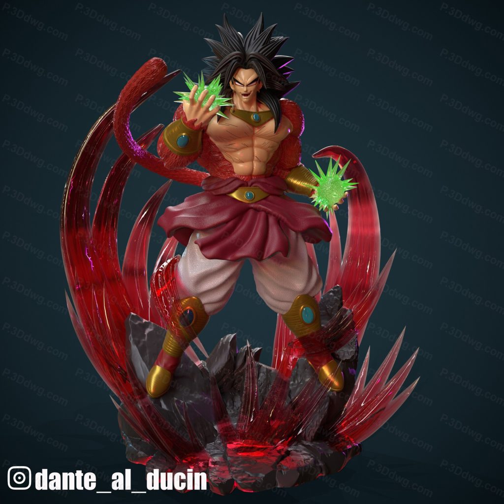 超级赛亚人布罗利-P站图纸收藏馆