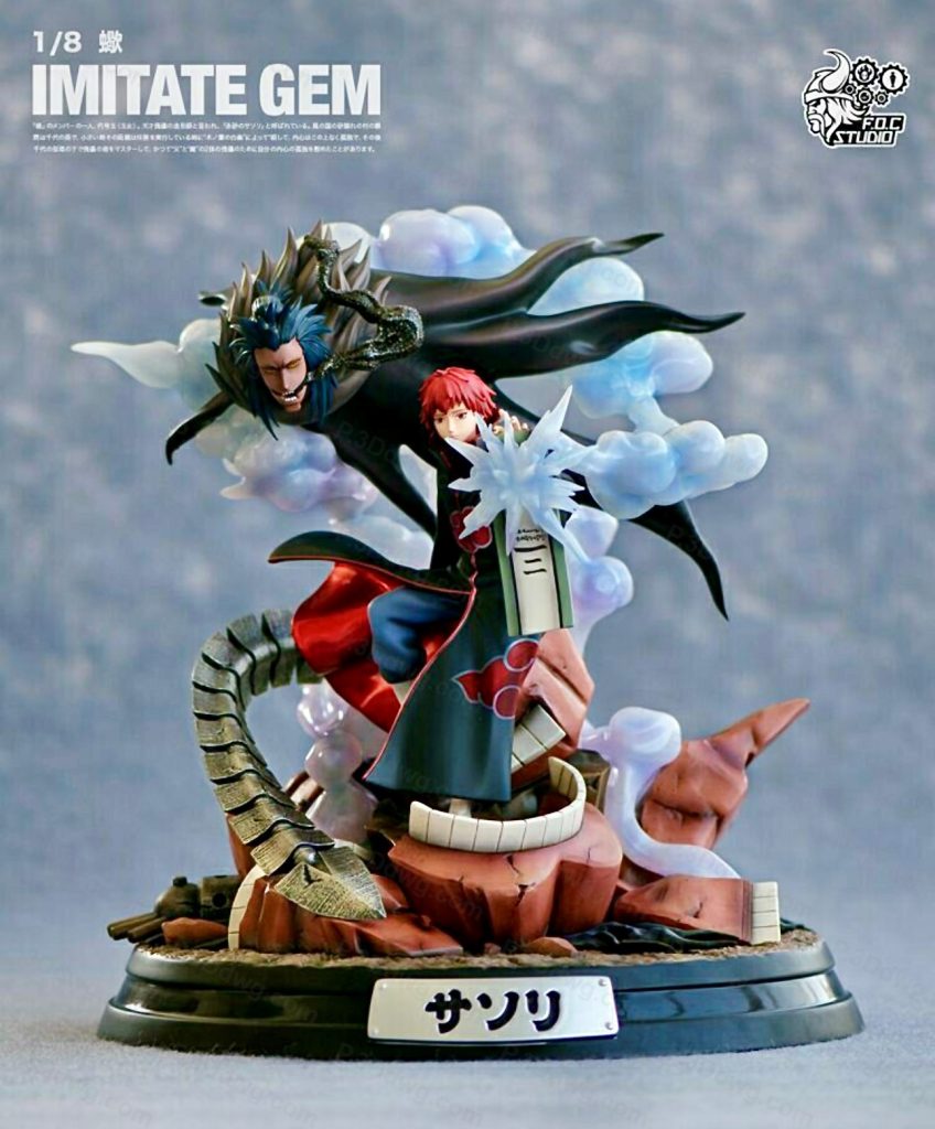 火影忍者 赤砂之蝎-P站图纸收藏馆