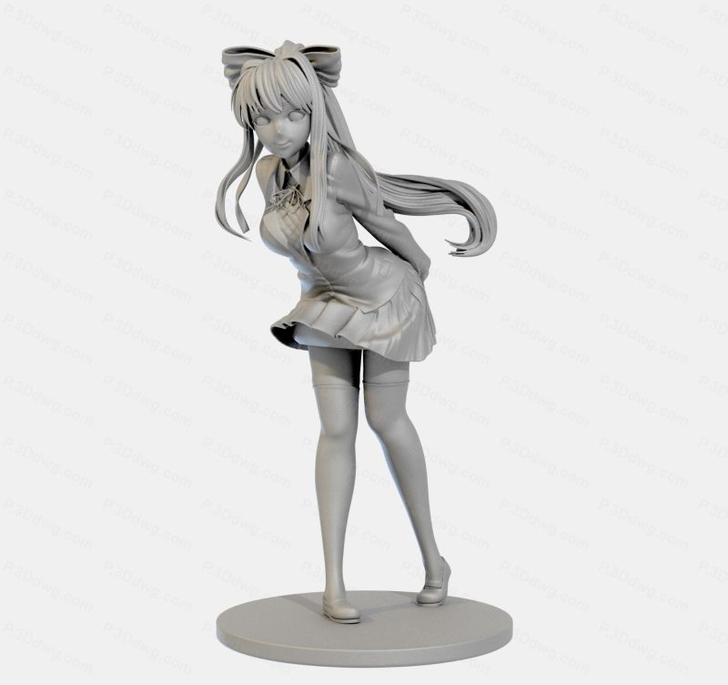 心跳文学部 莫妮卡-P站图纸收藏馆