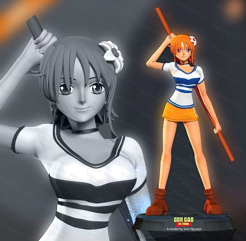 海贼王 娜美-P站图纸收藏馆