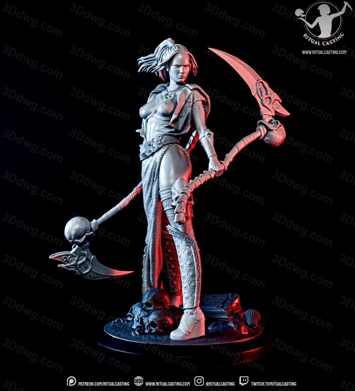 Ritual Casting 死亡夫人 莫尔塔亚-P站图纸收藏馆