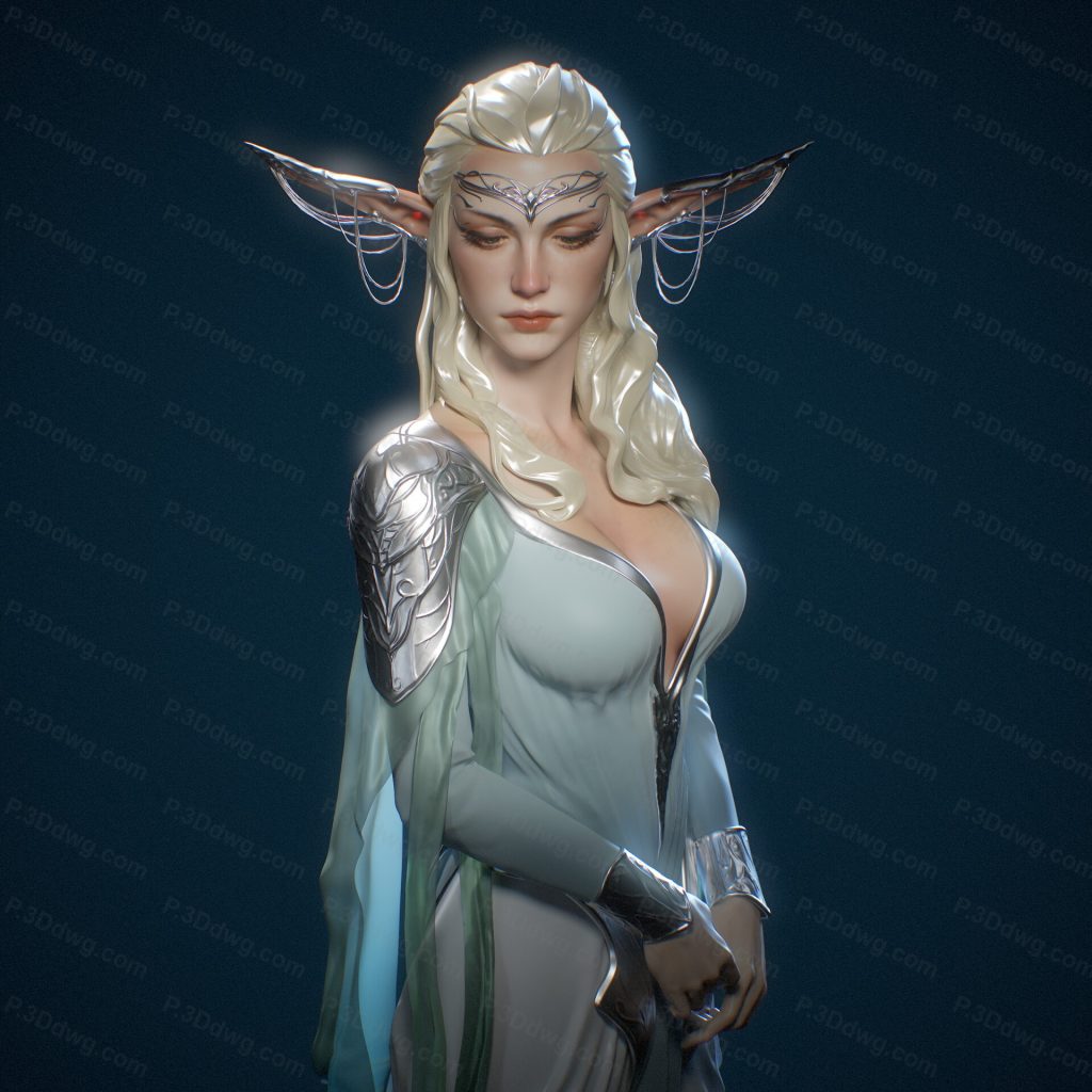 图片[1]-精灵女王-P站图纸收藏馆