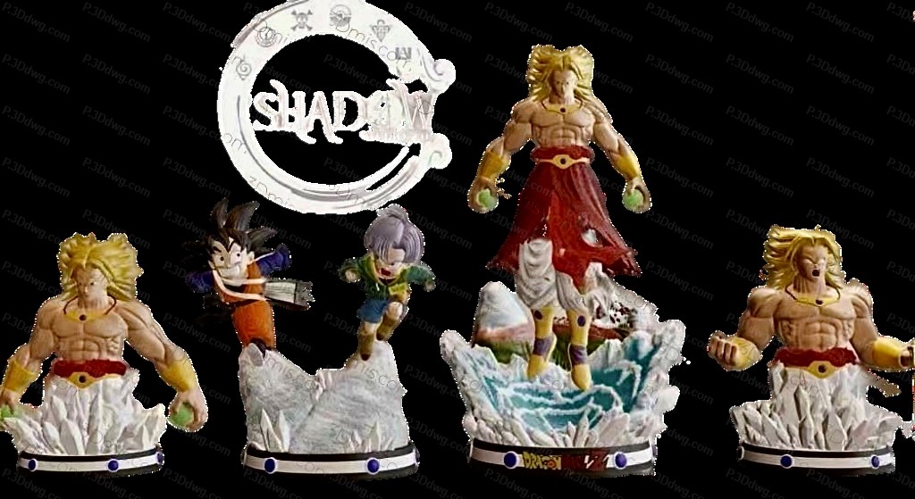 布罗利 悟空 特兰克斯-P站图纸收藏馆