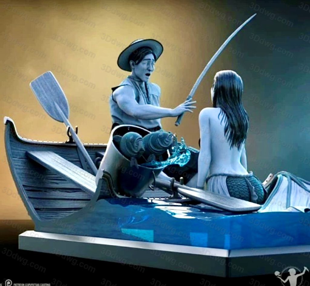 图片[3]-Ritual Casting 瑟琳娜和渔夫-P站图纸收藏馆