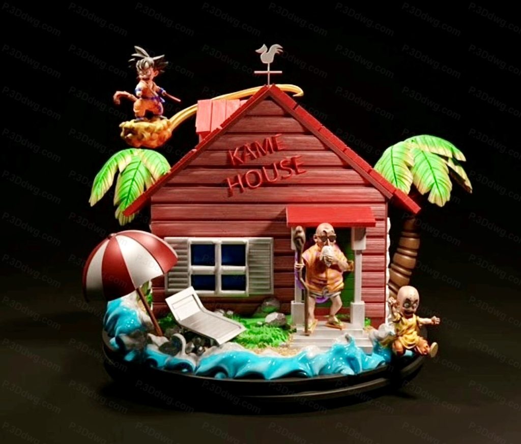 图片[1]-龙珠 龟仙人的小屋-P站图纸收藏馆