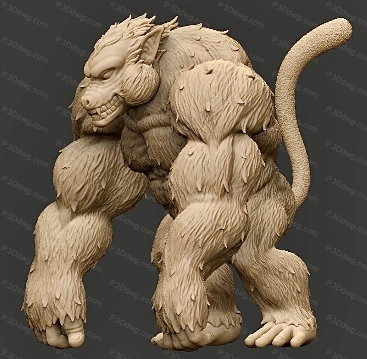 大猩猩悟空-P站图纸收藏馆