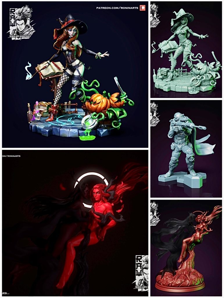 图片[2]-Ronin Arts 2021年8月图纸包-P站图纸收藏馆