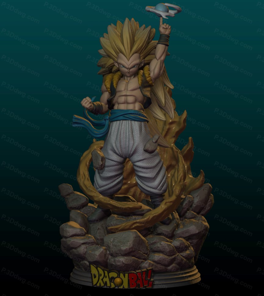 图片[1]-龙珠 悟天克斯-P站图纸收藏馆