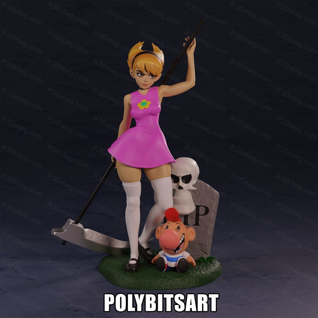 图片[1]-爱酷一族 曼迪-P站图纸收藏馆