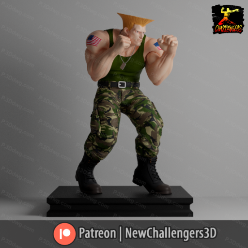 街头霸王 古烈-P站图纸收藏馆