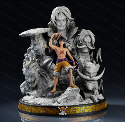 海贼王 路飞-P站图纸收藏馆