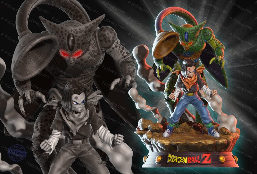 图片[2]-人造人17号和沙鲁-P站图纸收藏馆