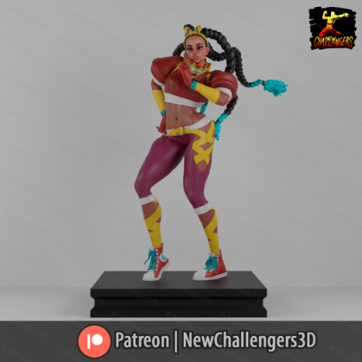 街头霸王 金伯莉-P站图纸收藏馆