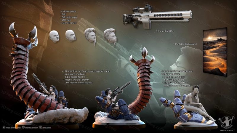 Ritual Casting 沙丘猎人厄里斯-P站图纸收藏馆