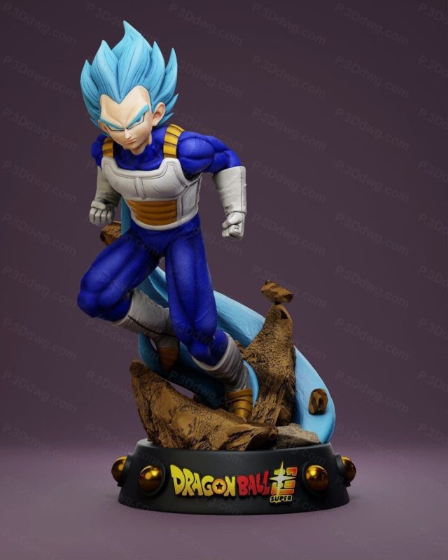 龙珠 超级赛亚人 贝吉塔-P站图纸收藏馆