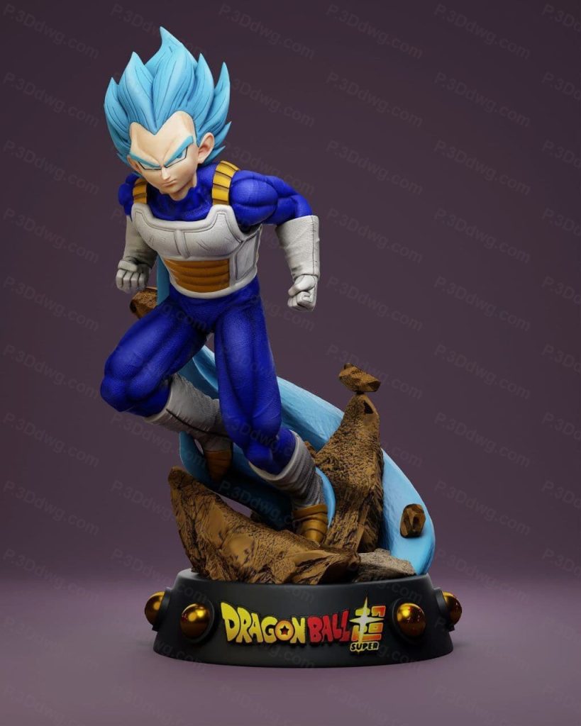 图片[1]-龙珠 超级赛亚人 贝吉塔-P站图纸收藏馆